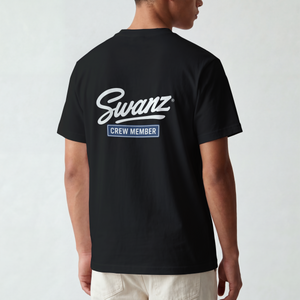 SWANZ CREW Short sleeve tee