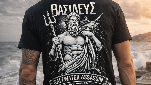 Saltwater Assassin – Poseidon “Basileus” Tee