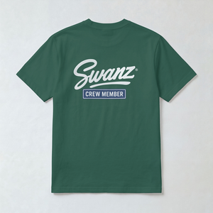 SWANZ CREW Short sleeve tee