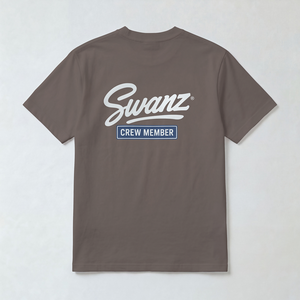 SWANZ CREW Short sleeve tee